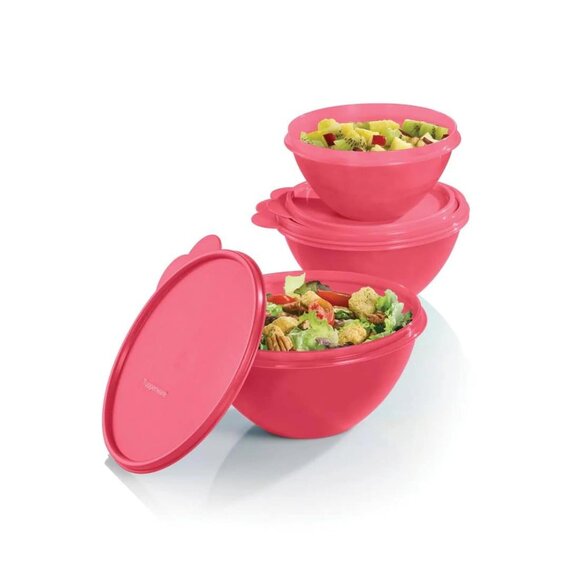 Tupperware Wonderlier 3pc Bowl Set - Picture 8 of 9